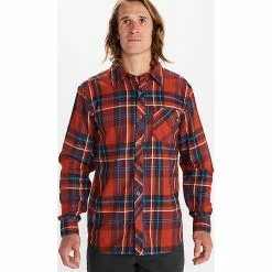 Marmot Men's Anderson Lightweight Flannel Shirt 12 Marmot Men's Anderson Lightweight Flannel Shirt -Camp Haven Store 10496756x1013871 vFront
