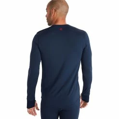 Marmot Men's Polartec Baselayer Ls Crew Top -Camp Haven Store 10496892x1057299 vBack