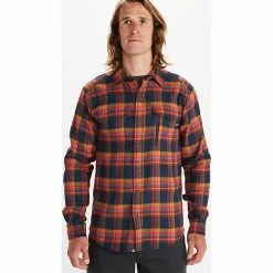 Marmot Men's Tromso Midweight LS Flannel Shirt -Camp Haven Store 10496957x1057299 vFront