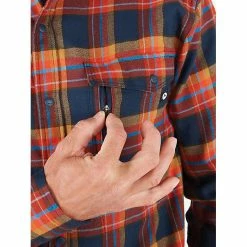 Marmot Men's Tromso Midweight LS Flannel Shirt -Camp Haven Store 10496957x1057299 vZipper