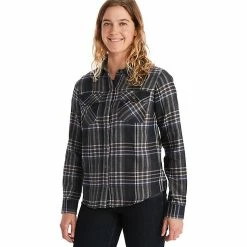 Marmot Women's Bridget Midweight LS Flannel Shirt 18 Marmot Women's Bridget Midweight LS Flannel Shirt -Camp Haven Store 10498361x1012905 zm