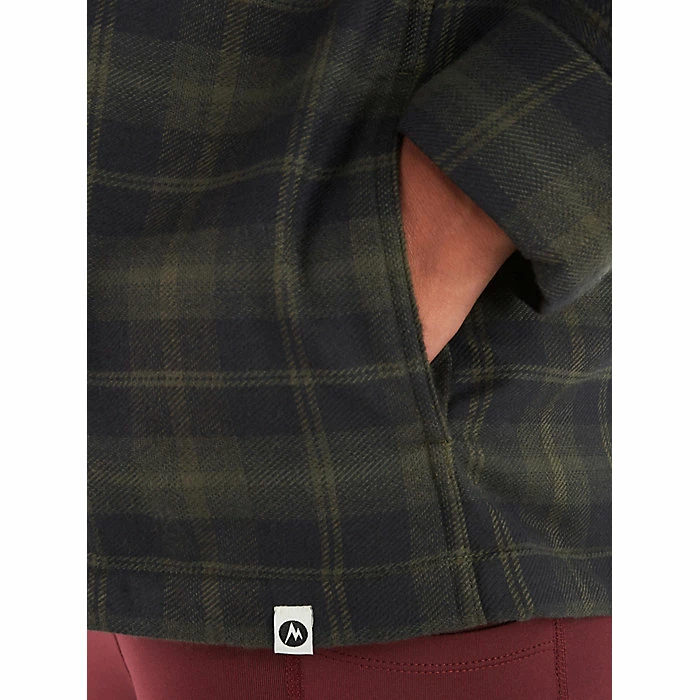 Marmot Women's Ridgefield Heavyweight Sherpa Flannel Jacket 5 Marmot Women's Ridgefield Heavyweight Sherpa Flannel Jacket - Image 5