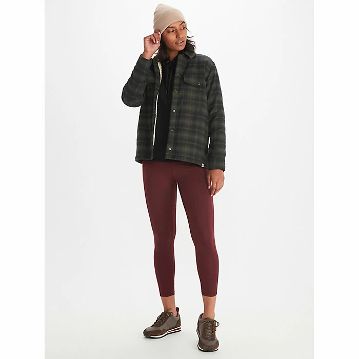 Marmot Women's Ridgefield Heavyweight Sherpa Flannel Jacket 3 Marmot Women's Ridgefield Heavyweight Sherpa Flannel Jacket - Image 3
