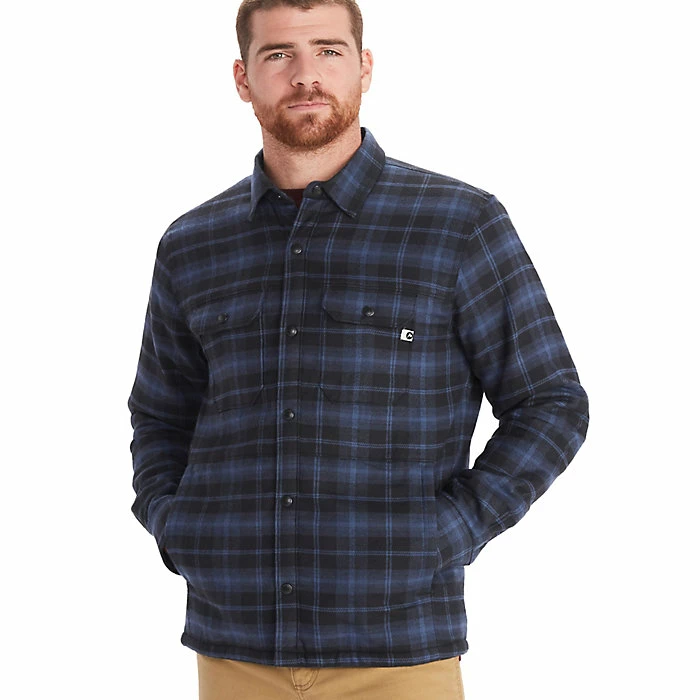Marmot Men's Ridgefield Heavyweight Sherpa Flannel Shirt 7 Marmot Men's Ridgefield Heavyweight Sherpa Flannel Shirt - Image 7