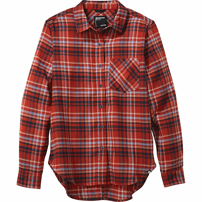 Marmot Women's Maggie Midweight LS Flannel Shirt 3 Marmot Women's Maggie Midweight LS Flannel Shirt - Image 3