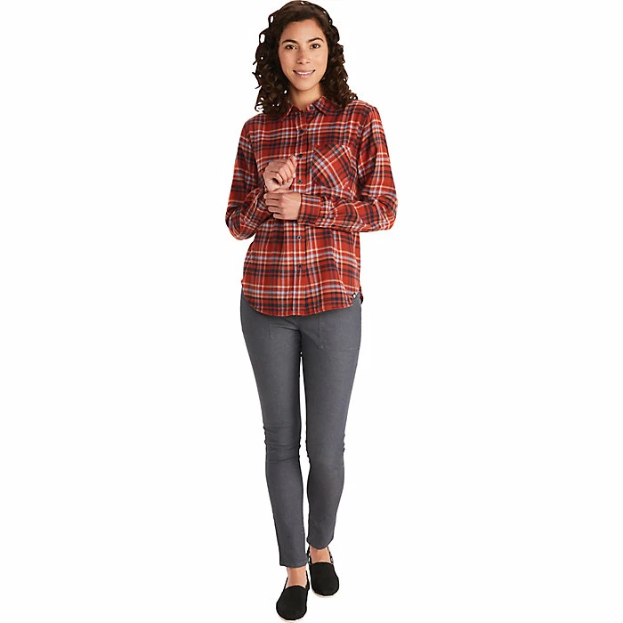 Marmot Women's Maggie Midweight LS Flannel Shirt 5 Marmot Women's Maggie Midweight LS Flannel Shirt - Image 5