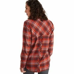 Marmot Women's Maggie Midweight LS Flannel Shirt 16 Marmot Women's Maggie Midweight LS Flannel Shirt -Camp Haven Store 10496855x1014728 vBack