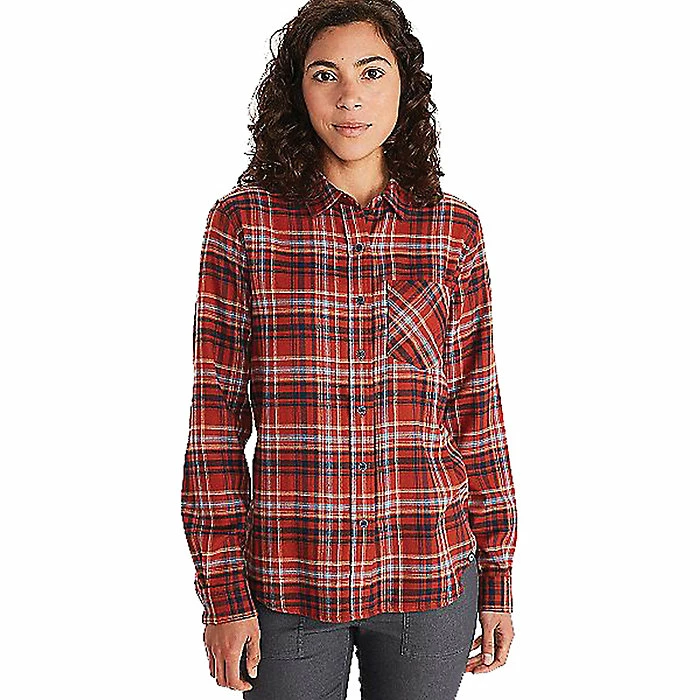 Marmot Women's Maggie Midweight LS Flannel Shirt 2 Marmot Women's Maggie Midweight LS Flannel Shirt - Image 2