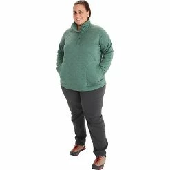Marmot Women's Roice Pulllover LS Top - Plus -Camp Haven Store 10496920x1212384 vAlt image 1