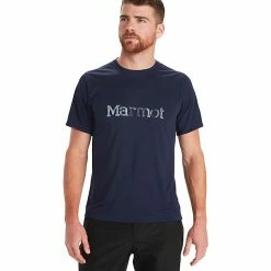 Marmot Men's Windridge Logo SS Top -Camp Haven Store 10553559x1107866 zm