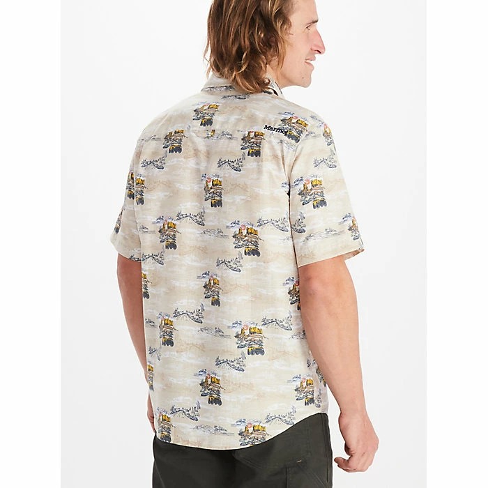 Marmot Men's X Bronco Syrocco SS Shirt 3 Marmot Men's X Bronco Syrocco SS Shirt - Image 3