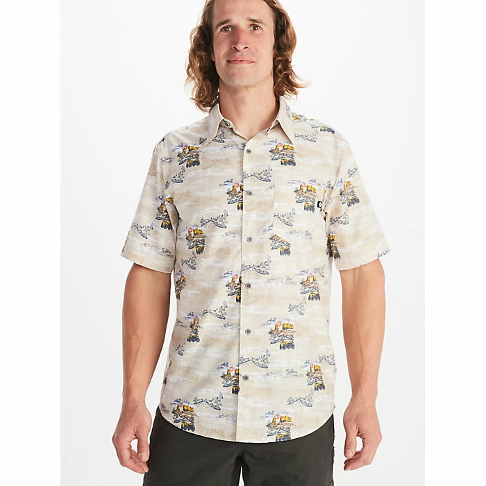 Marmot Men's X Bronco Syrocco SS Shirt 1 Marmot Men's X Bronco Syrocco SS Shirt