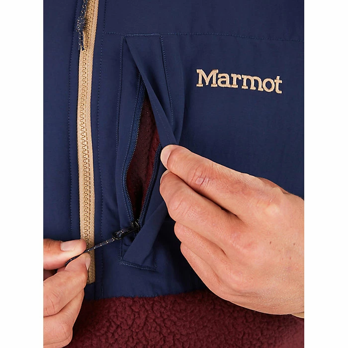 Marmot Men's Wiley Polartec 1/2 Zip Top 2 Marmot Men's Wiley Polartec 1/2 Zip Top - Image 2