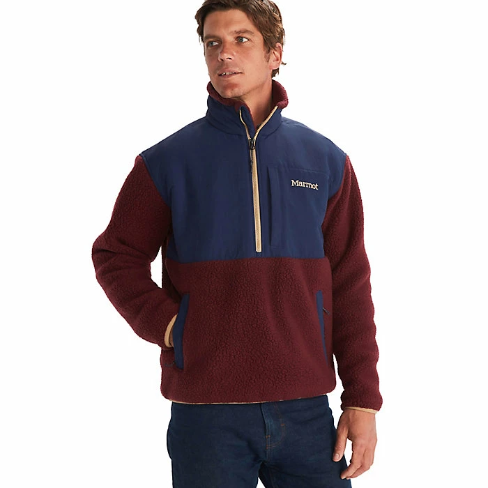 Marmot Men's Wiley Polartec 1/2 Zip Top 1 Marmot Men's Wiley Polartec 1/2 Zip Top